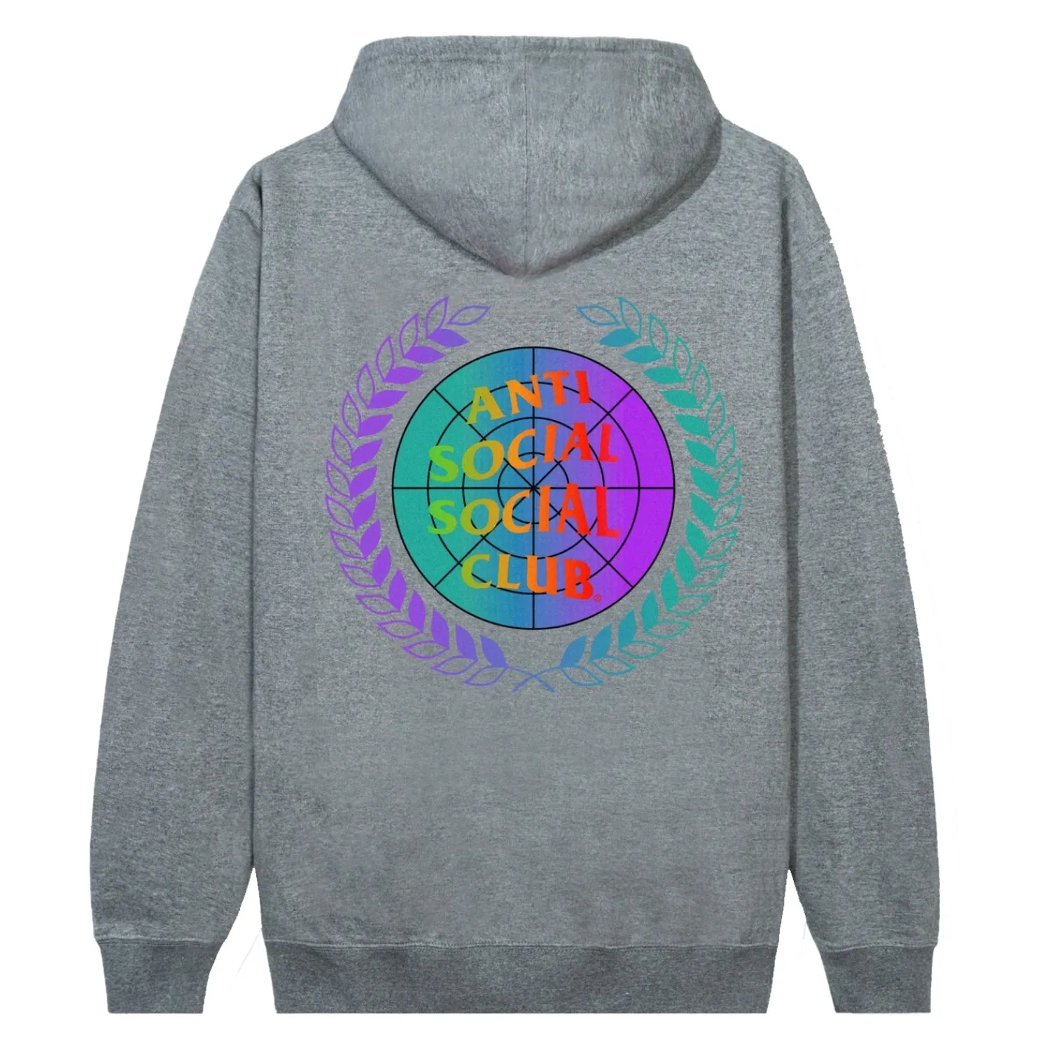 Anti Social Social Club New World Boredom HoodieGunmetal Heather