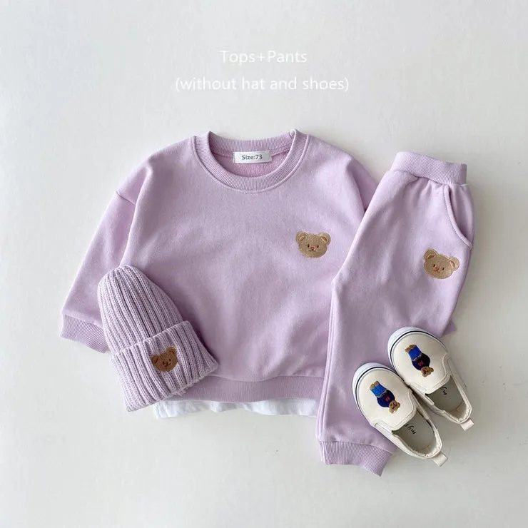 Baby Tracksuit / Sweatshirt And Pants Clothes Set For 0-6 Years