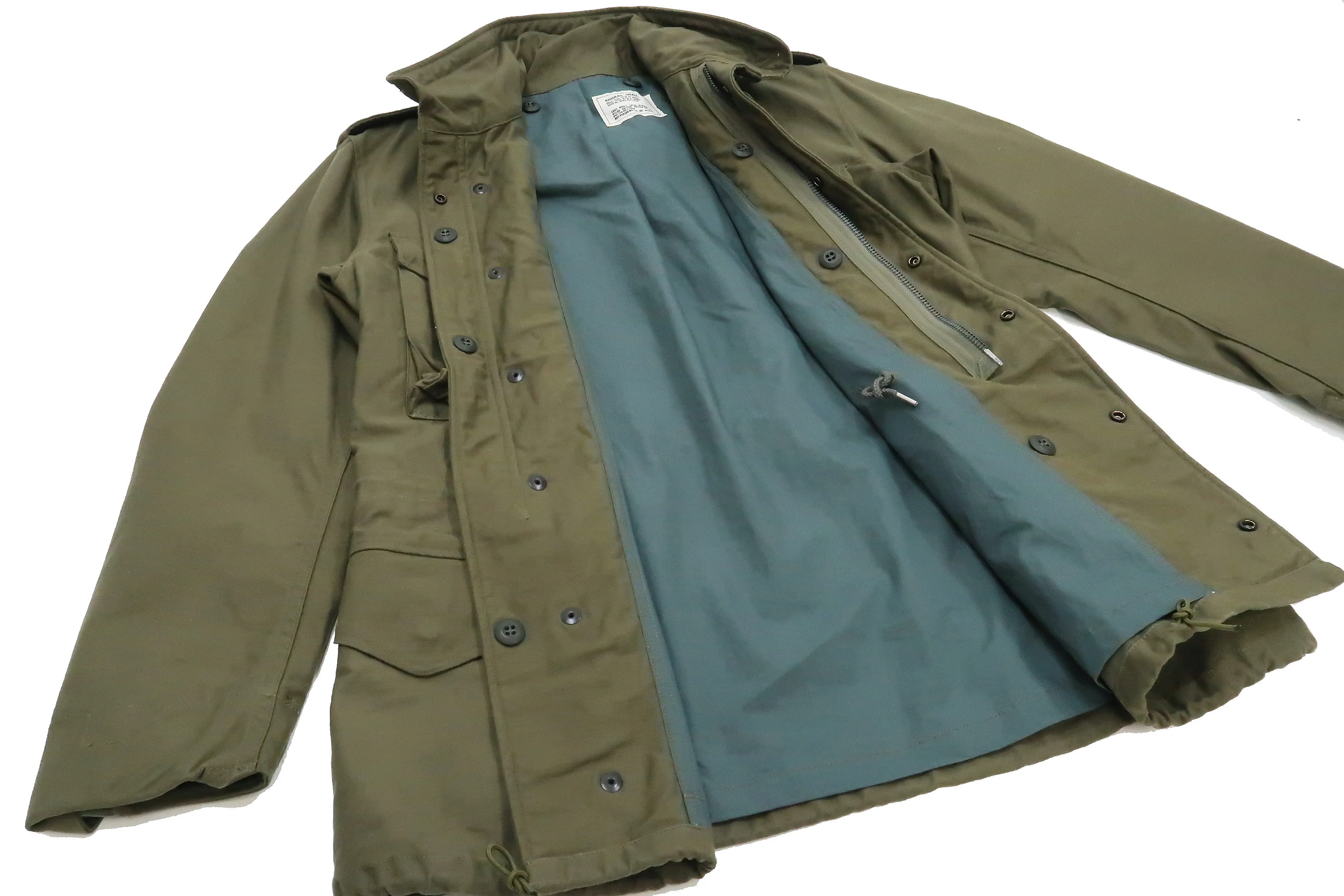 Buzz Rickson Jacket Men's M-65 Field Jacket 2nd Model M65 Military Field Coat BR11702 Olive Drab