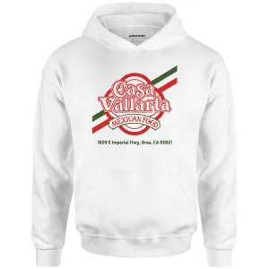 Casa Vallarta - Brea, CA - Vintage Restaurant - Unisex Hoodie