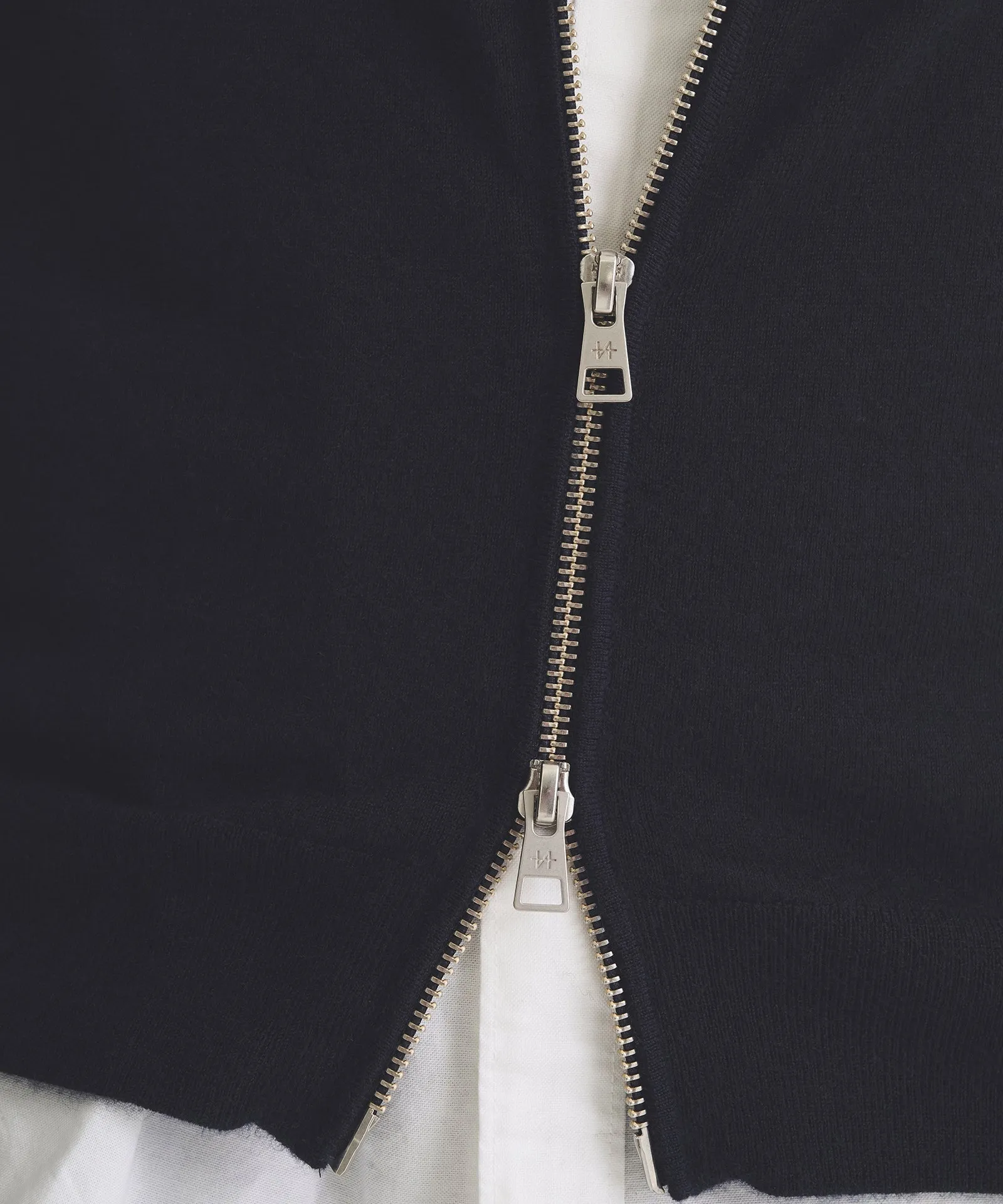 Fancy Cashmere Zip Up