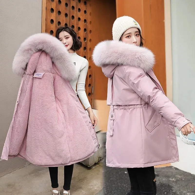 Fashionable Long Jackets, Warm Leather Parkas