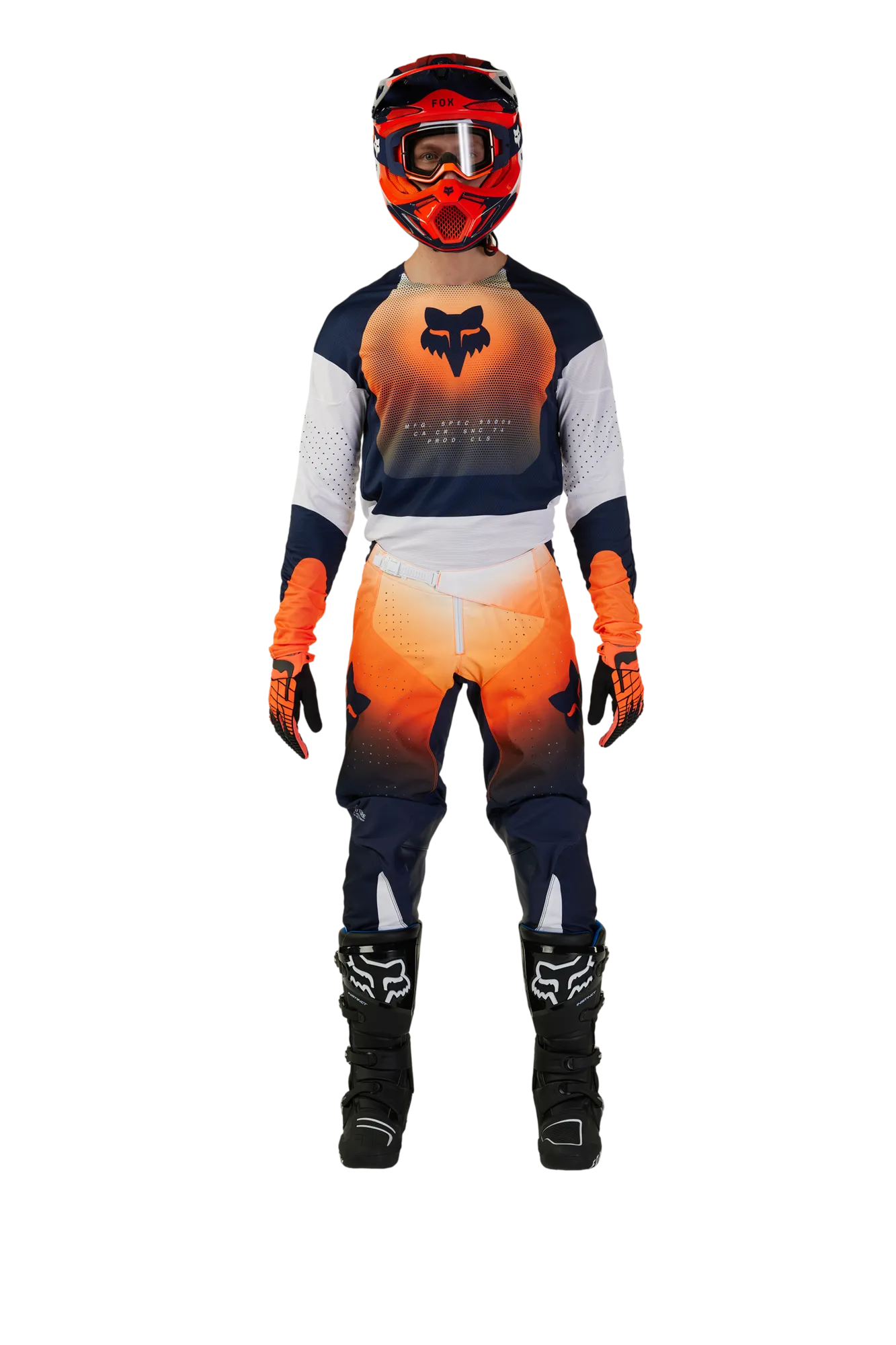 Fox 360 Revise Pants (Navy/Orange)