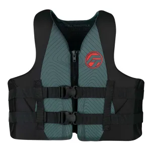 Full Throttle Adult Rapid-Dry Life Jacket - L/XL - Grey/Black