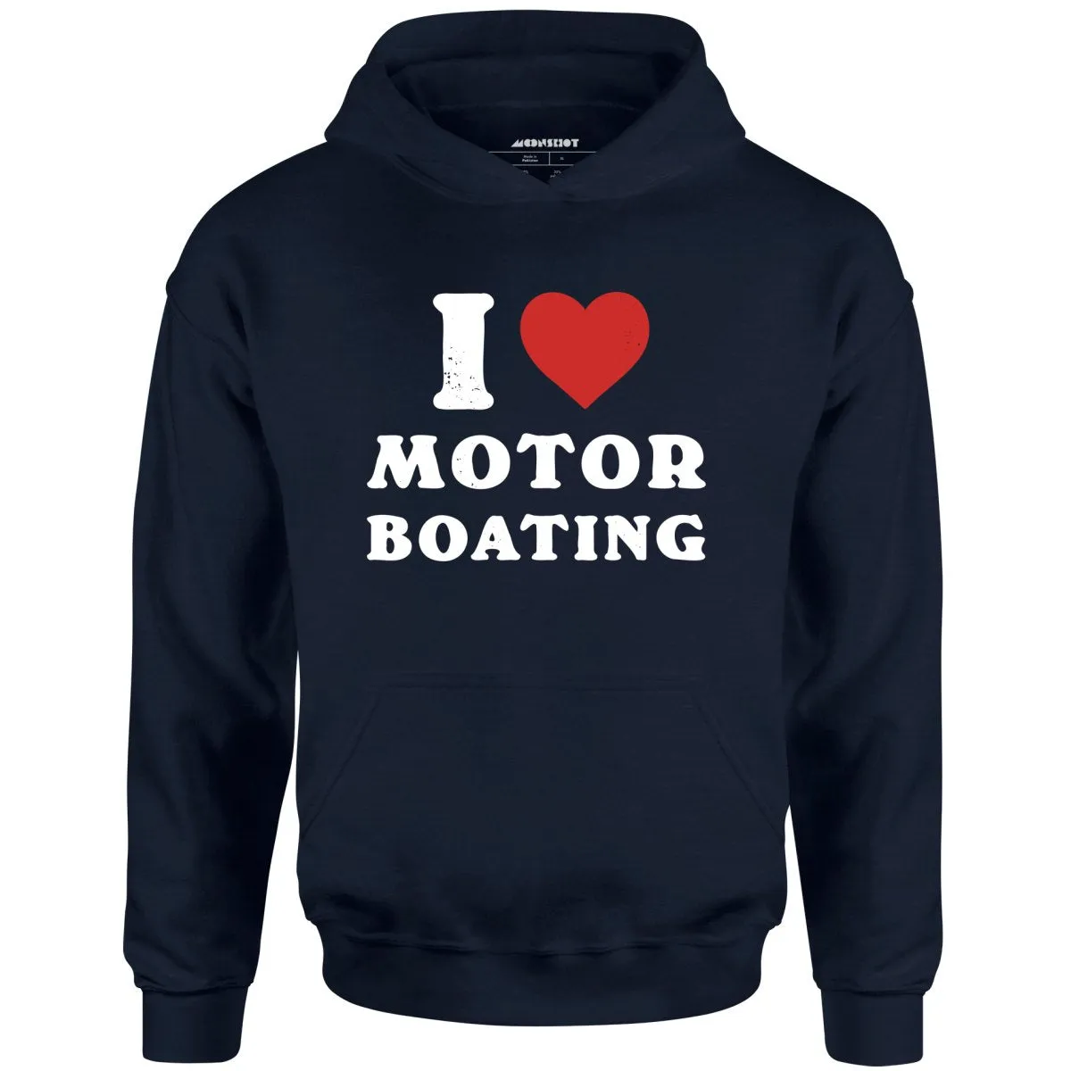 I Love Motorboating - Unisex Hoodie