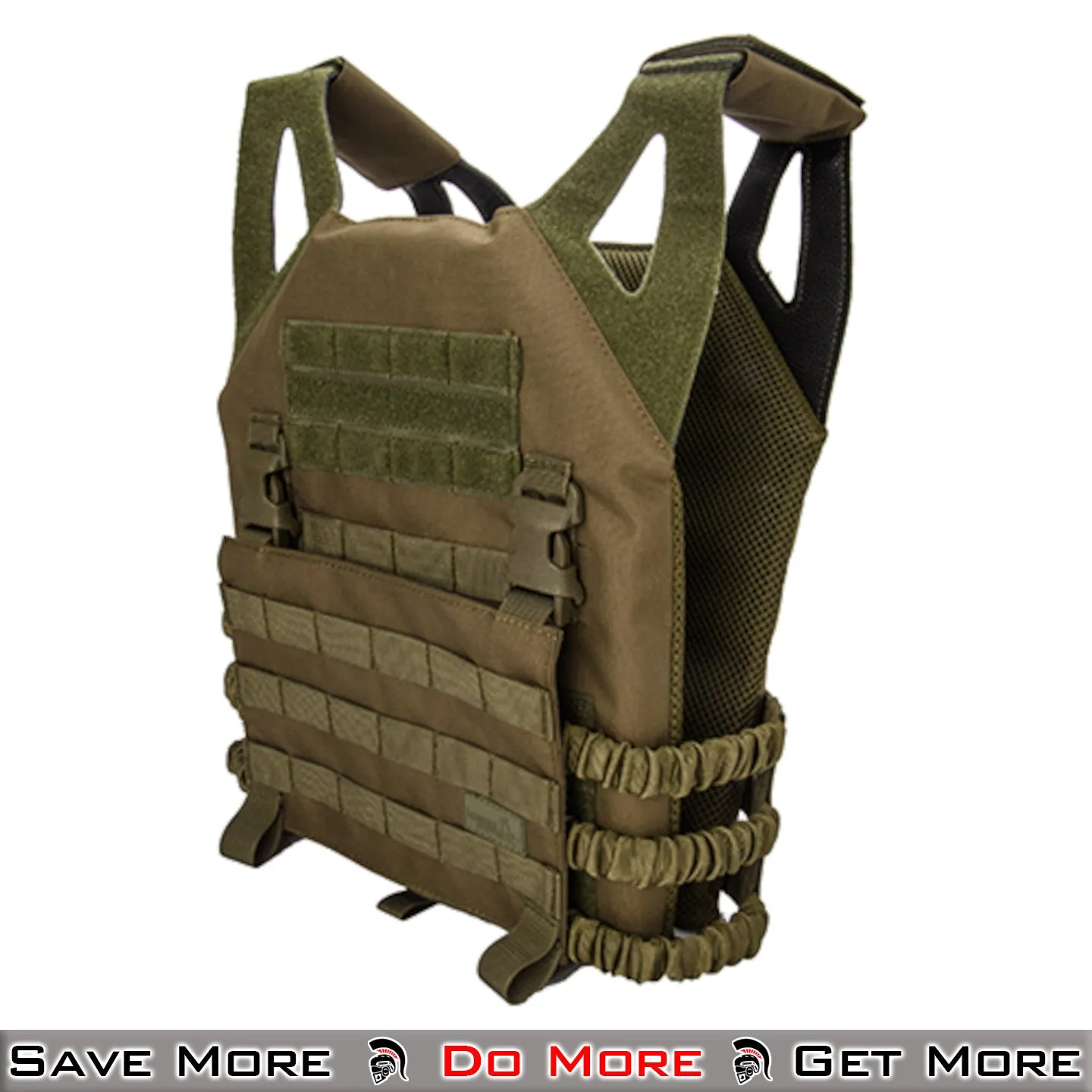 Lancer Tactical Lightweight Plate Carrier W/ Foam Dummy Plates Airsoft Vest Tactical Plate Carrier