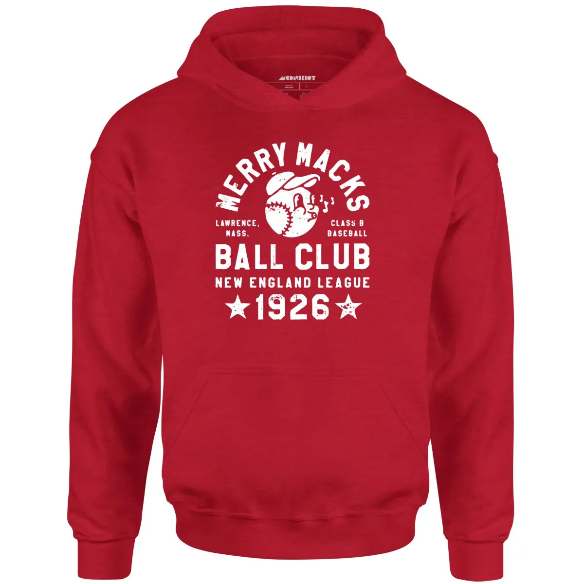 Lawrence Merry Macks - Massachusetts - Vintage Defunct Baseball Teams - Unisex Hoodie