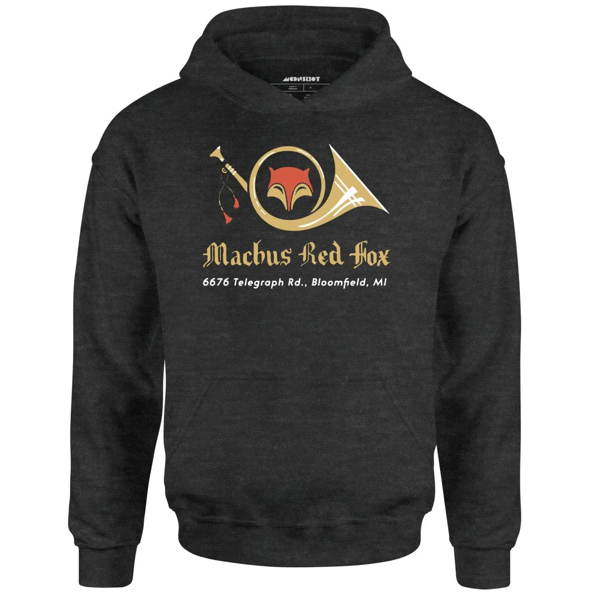 Machus Red Fox - Bloomfield, MI - Vintage Restaurant - Unisex Hoodie