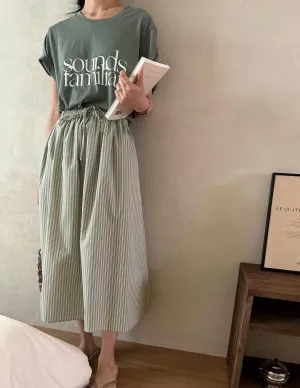 MARKET SKIRT GREEN