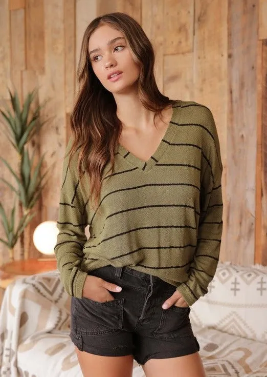 More Than A Dream Lightweight Striped Tops - 3 Colors!