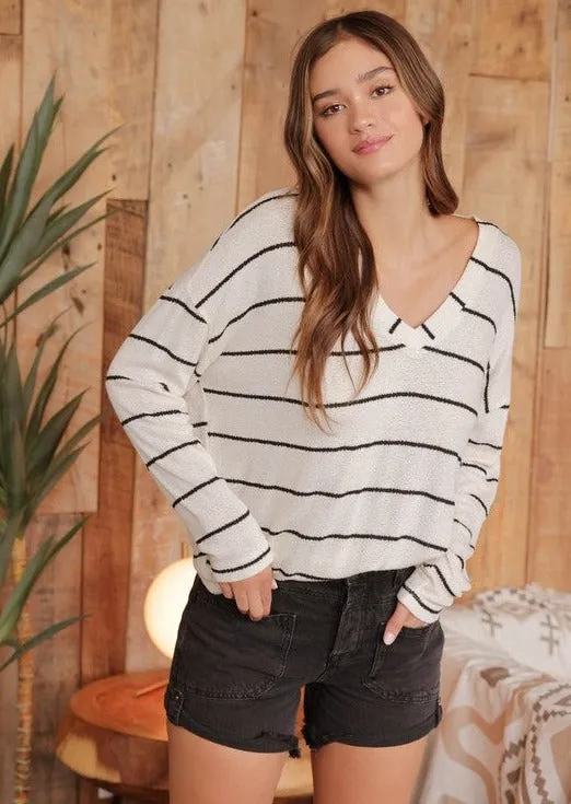 More Than A Dream Lightweight Striped Tops - 3 Colors!