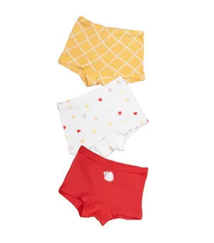 Move Fruits 3-Pack Boyshorts