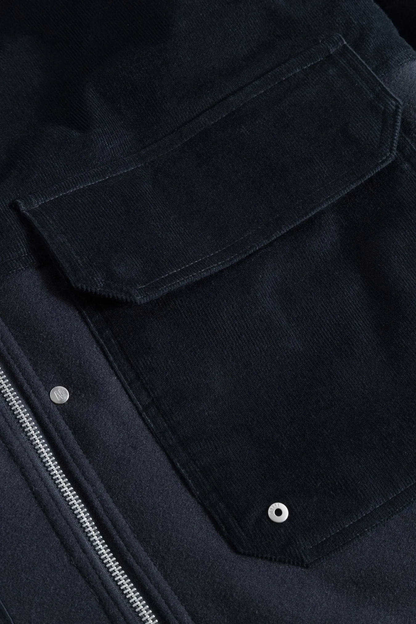 Norse Projects - Hakon Solotex Corduroy Jacket - Dark Navy