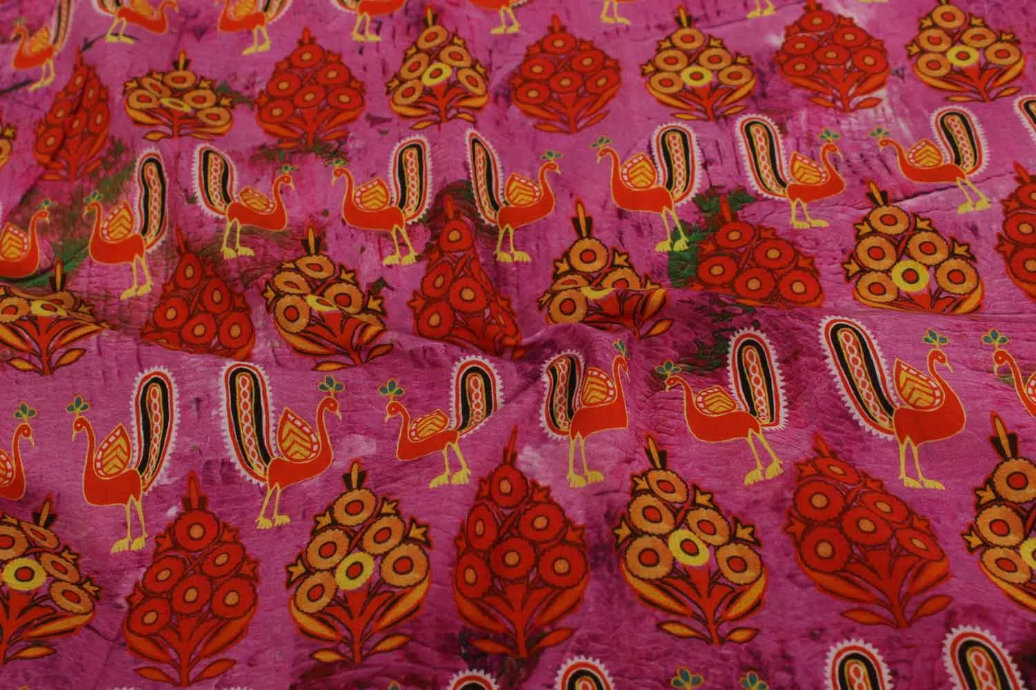 Pink Cotton Lawn Fabric