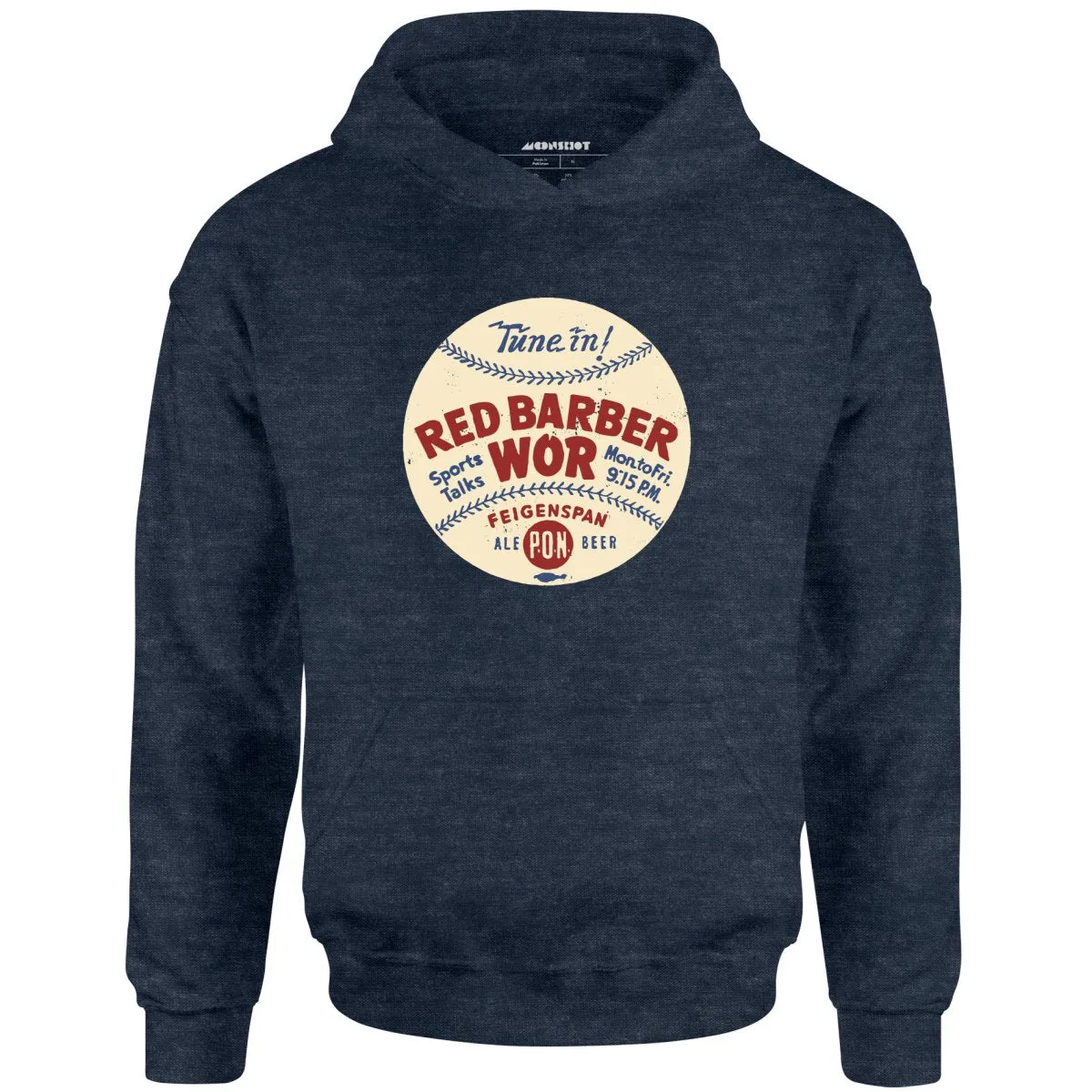 Red Barber - WOR Radio - Unisex Hoodie