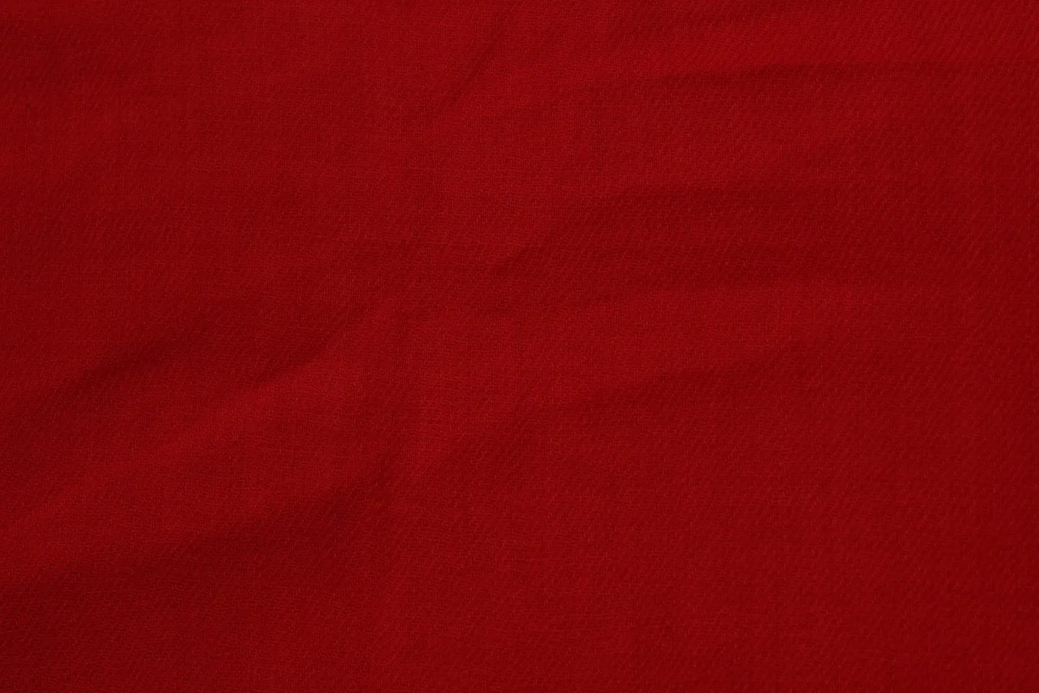 Red Plain Wool Fabric