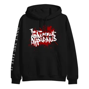 Splatter Logo Black Hoodie