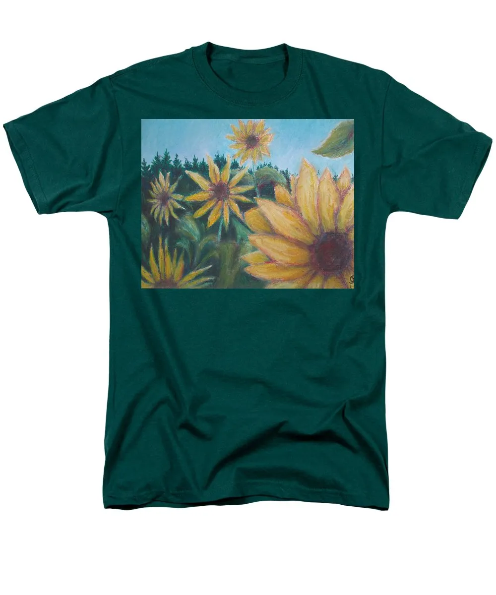 Sunny Flower ~ Men's T-Shirt  (Regular Fit)