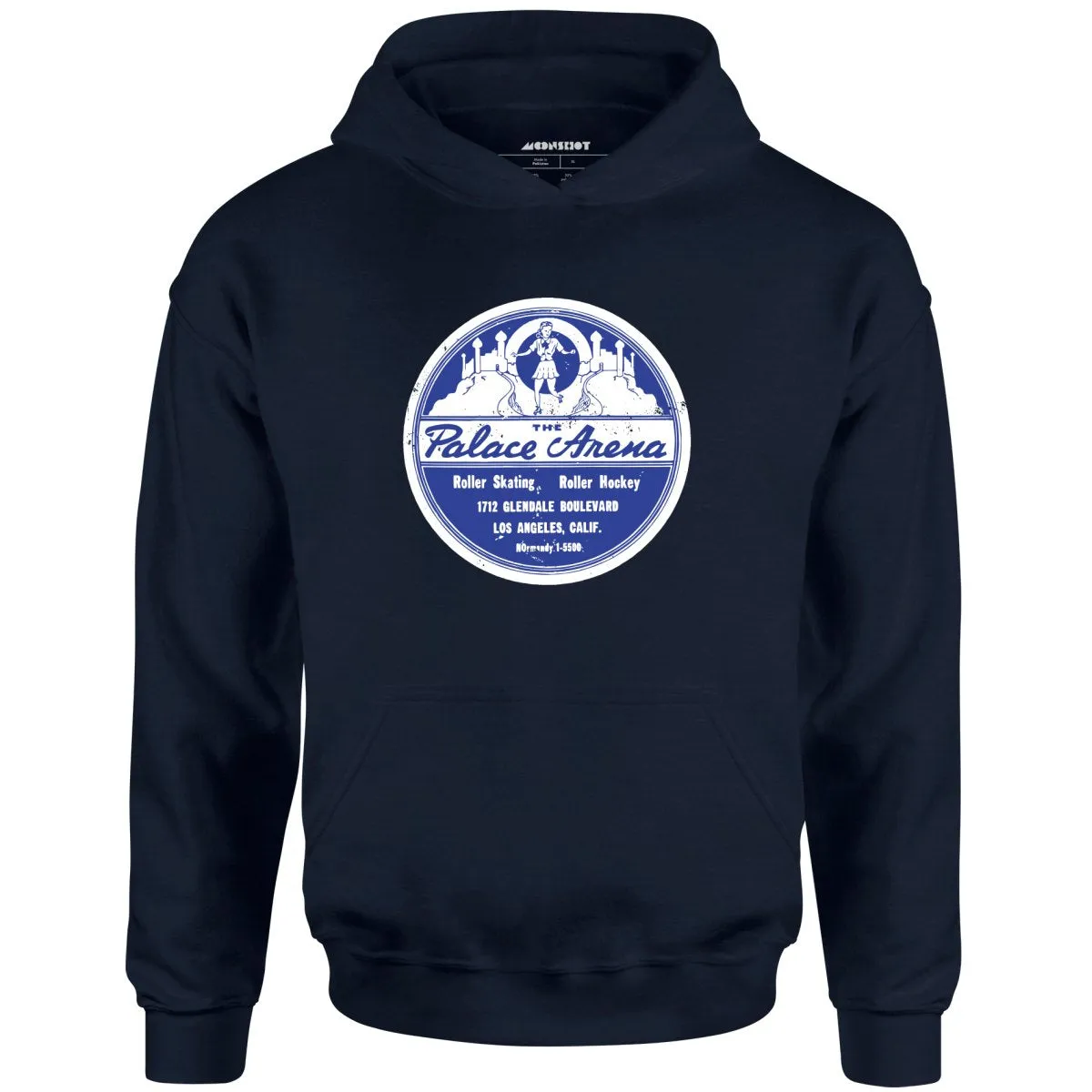 The Palace Arena - Los Angeles, CA - Vintage Roller Rink - Unisex Hoodie