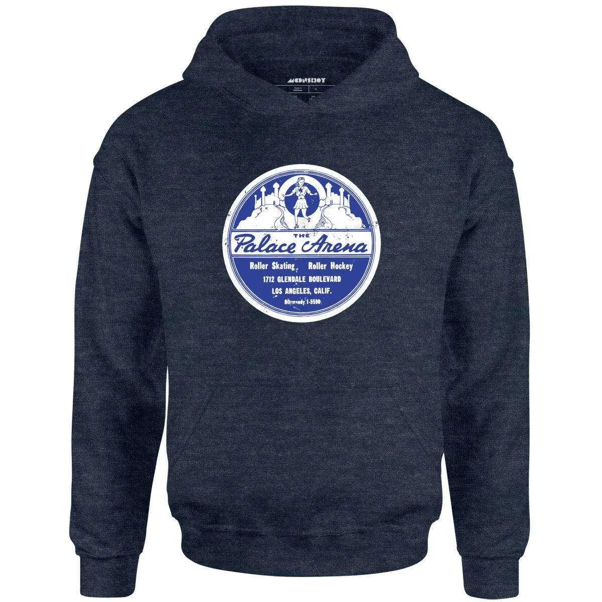 The Palace Arena - Los Angeles, CA - Vintage Roller Rink - Unisex Hoodie