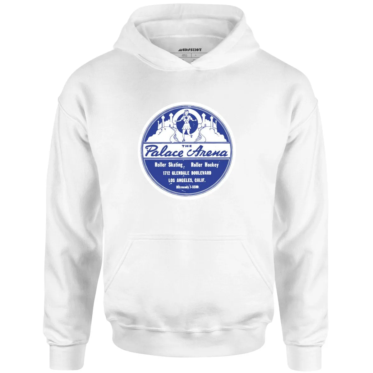 The Palace Arena - Los Angeles, CA - Vintage Roller Rink - Unisex Hoodie