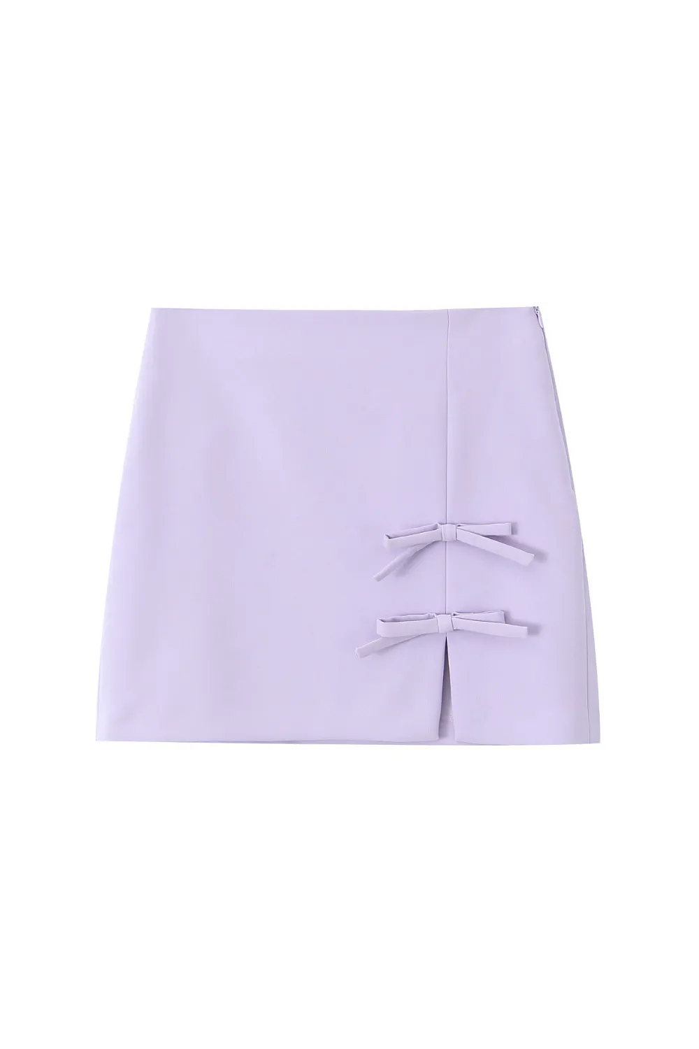 'Vivian' Bow-detailed Mini Skirt