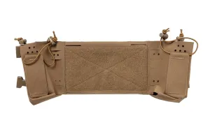 Wosport Chassis I administration panel for the Chest Rig MK4 Coyote Brown waistcoat