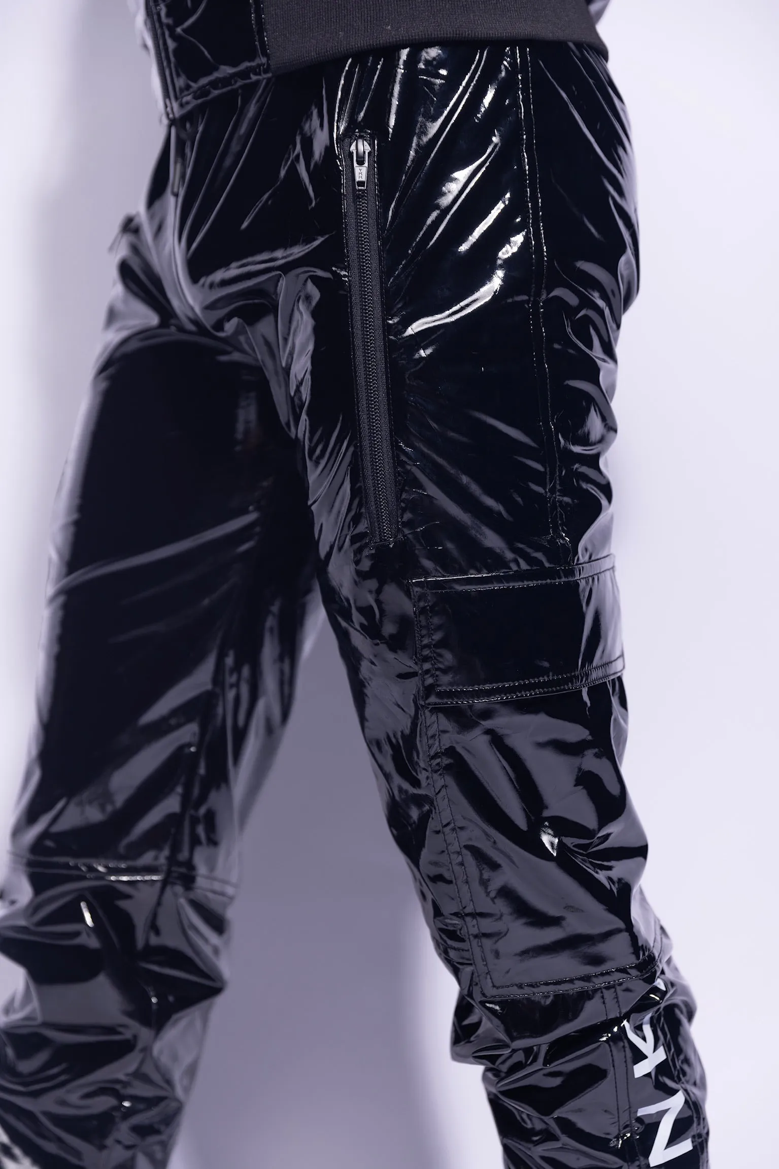 Y2050 pants I black/black I PVC